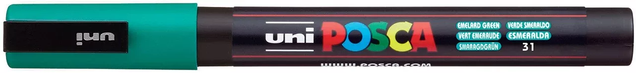POSCA 3M Fine Bullet Tip PenEMERALD GREEN