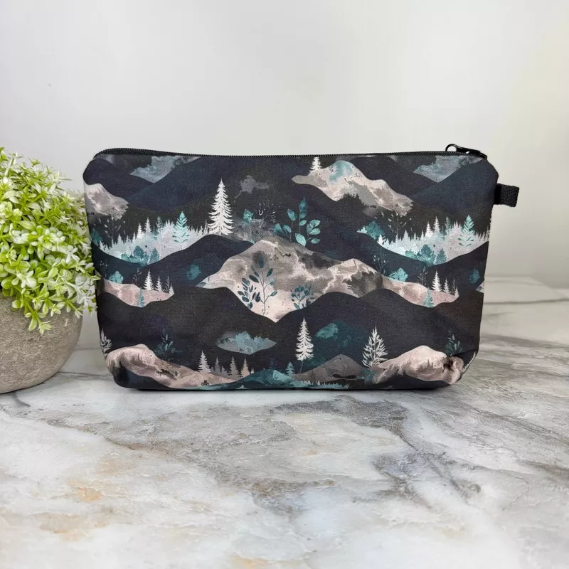 Pouch – Mountain Blue Grey Black