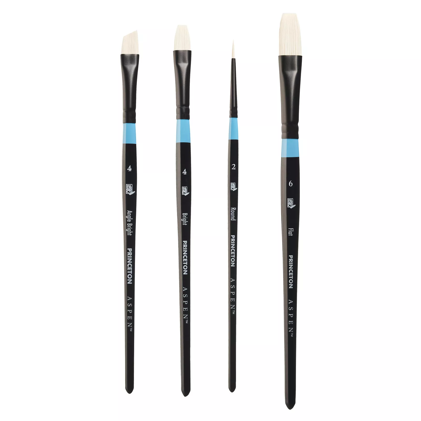 Princeton Aspen 4pc Short Handle Professional Set