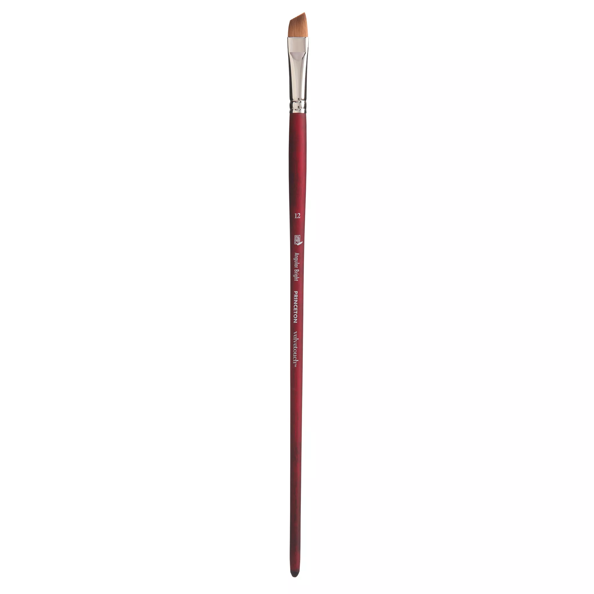 Princeton Velvetouch Long Handle Angle Bright # 12
