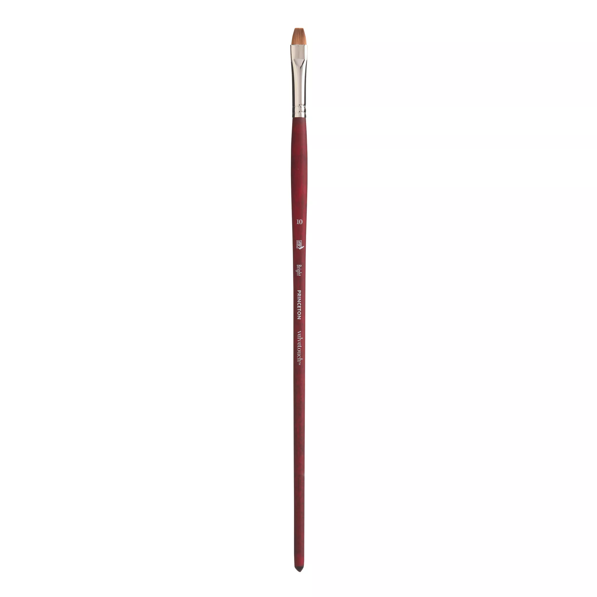 Princeton Velvetouch Long Handle Bright # 10