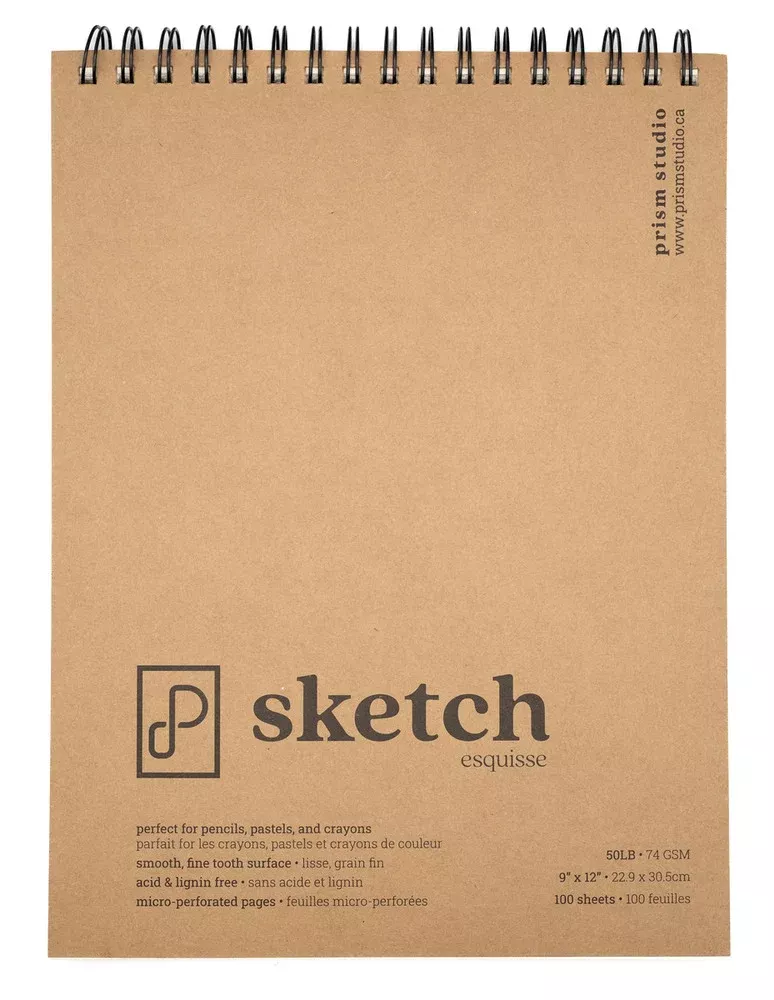 Prism Studio Sketch Paper Pad, 9" x 12"
