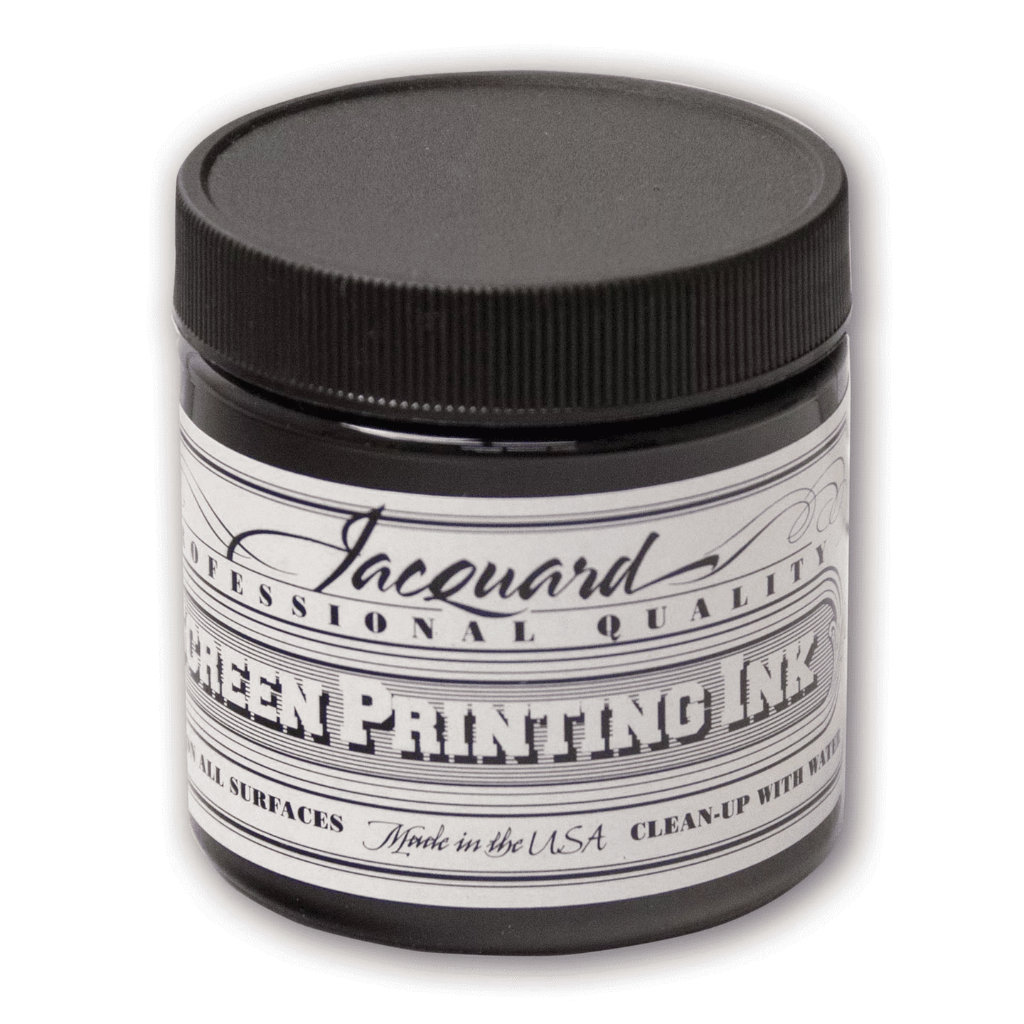 Pro Screen Print Ink 4OzBlack
