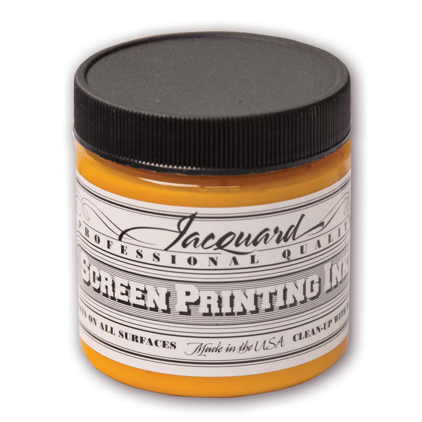 Pro Screen Print Ink 4OzGolden Yellow