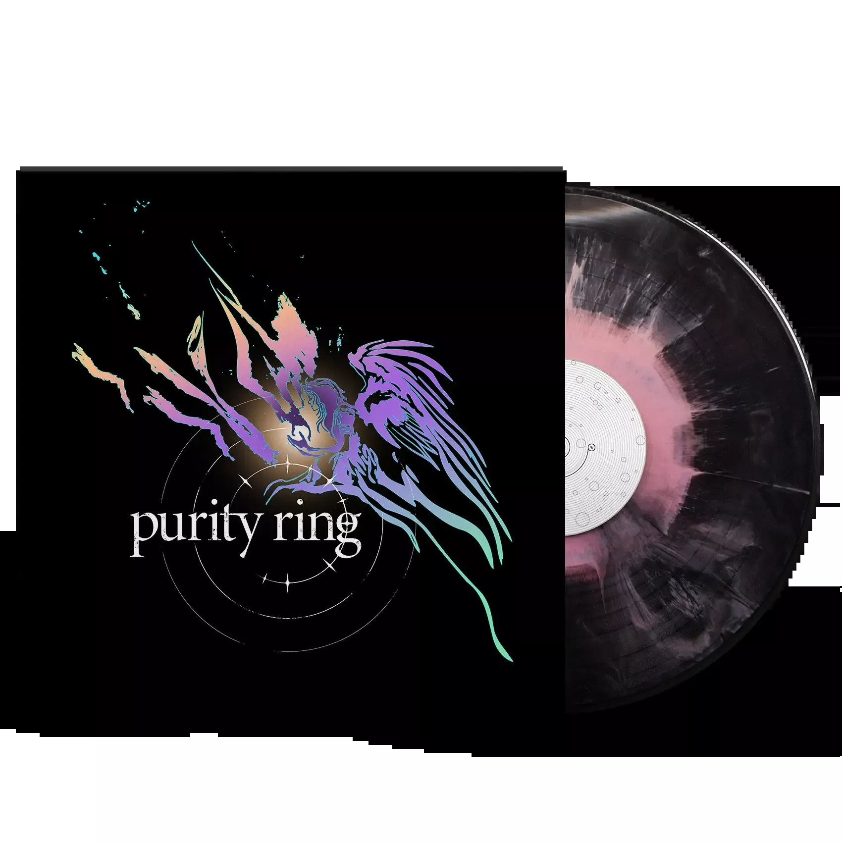 Purity Ring - Purity Ring (Pink Acid Wash Splash) LP
