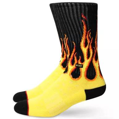Pyvot Flames Socks