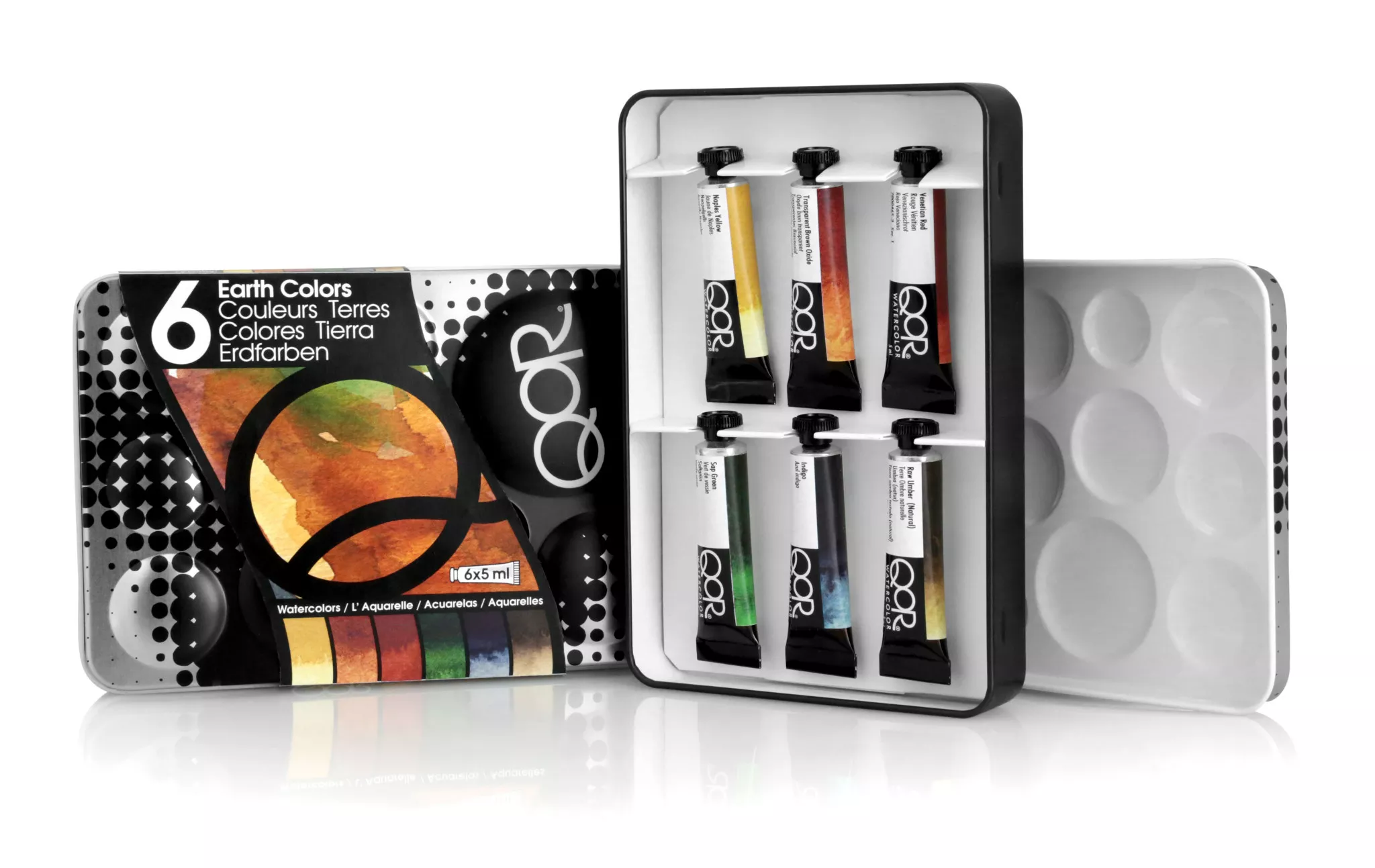 QoR Introductory Earth Colors Set of 6