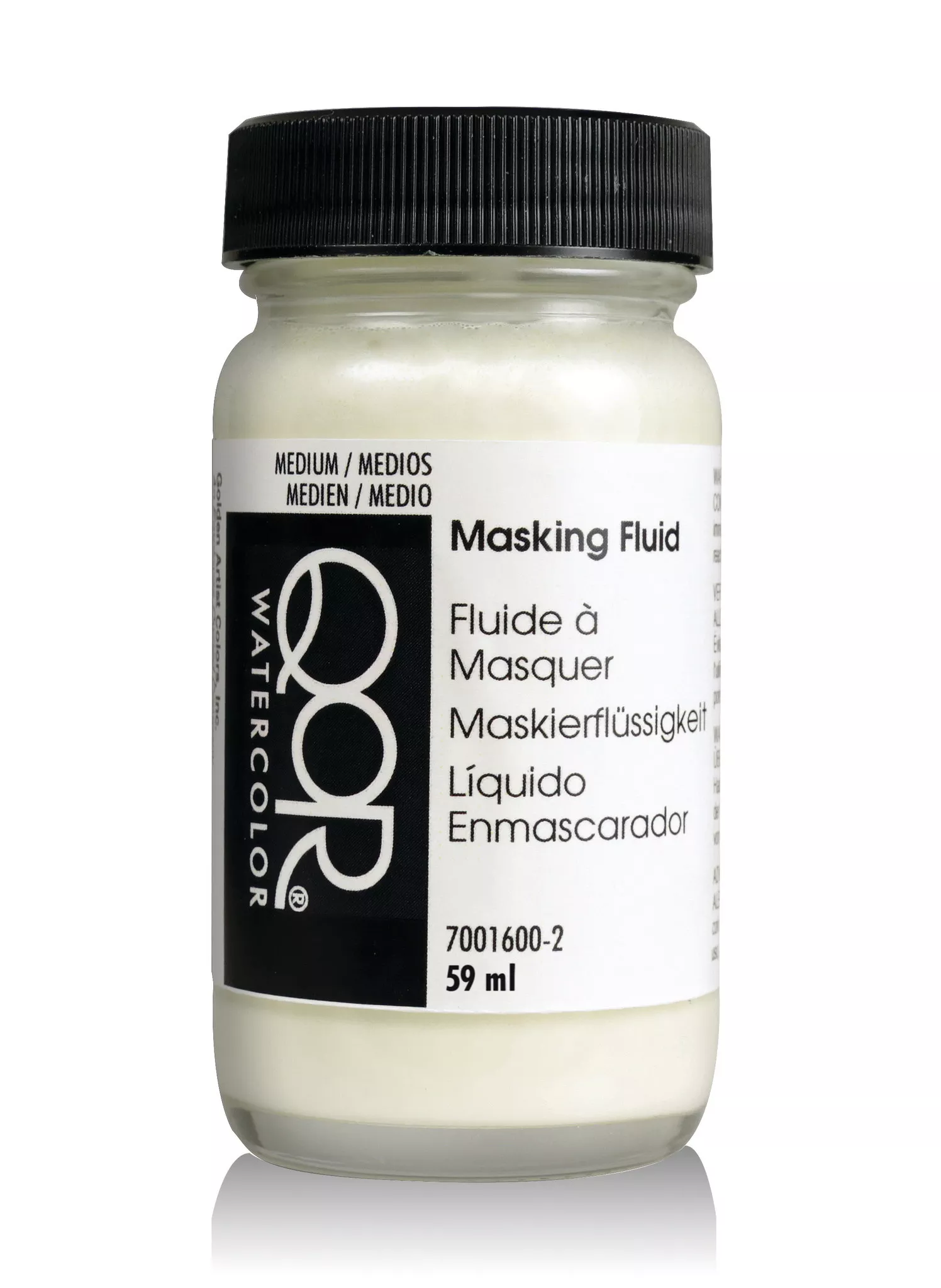 QoR Masking Fluid 2oz Glass Jar