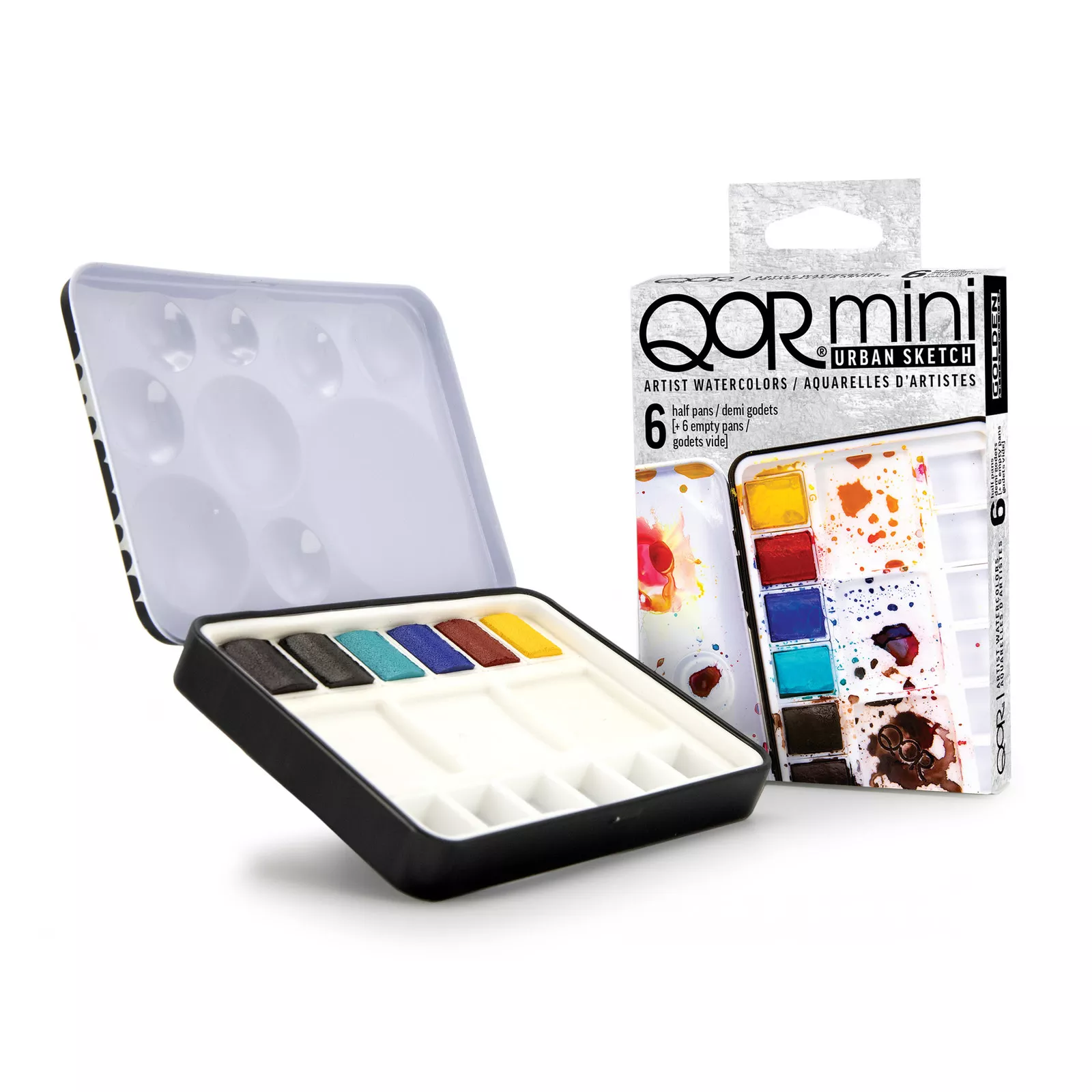 QoR Mini Urban Sketching Set of 6