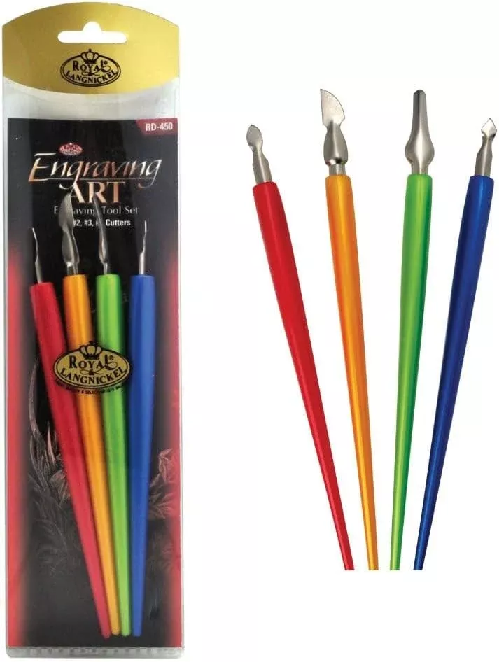 R & L Engraving Art Scraper Cutter Tool Set 3