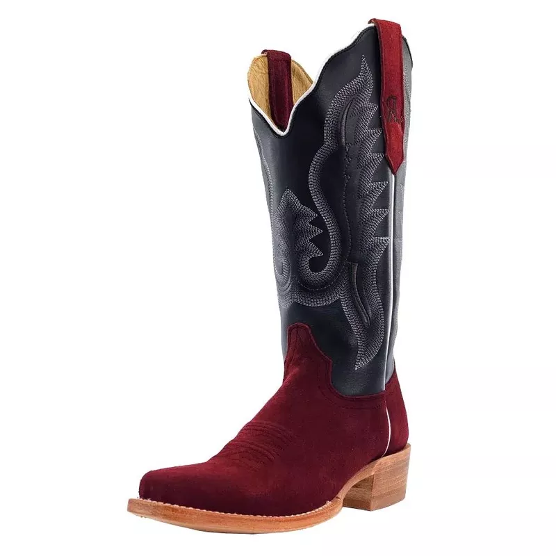 R. Watson Women's Rhubarb Rough Out Cutter Toe Boot