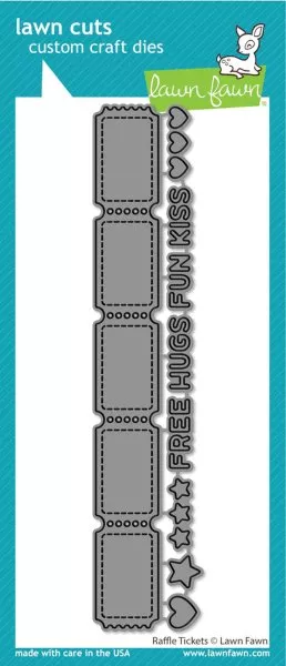 Raffle Tickets - Dies - Lawn Fawn