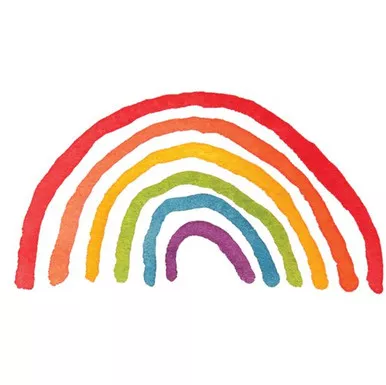 Rainbow Doodle Temporary Tattoos