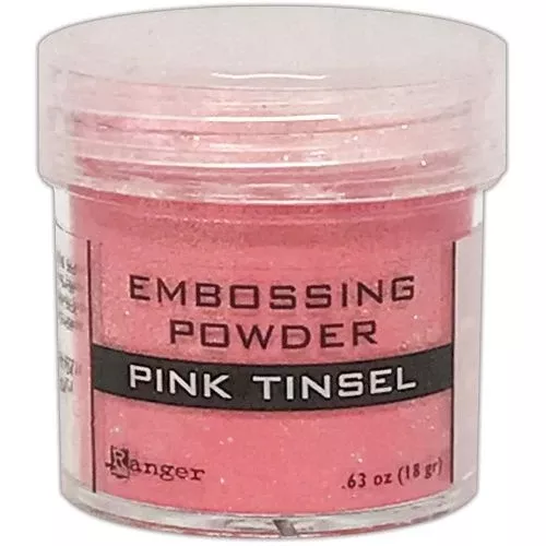 Ranger Embossing Powder Pink Tinsel