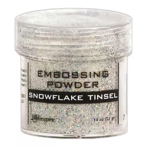 Ranger Embossing Powder Snowflake Tinsel EPJ37453