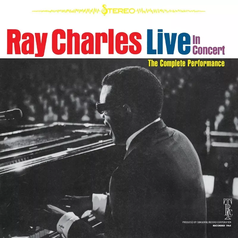 Ray Charles - Ray Charles Live (2LP, Tangerine Colored Vinyl)
