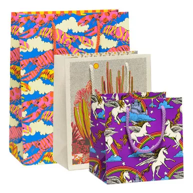 Red Cap Gift Bags