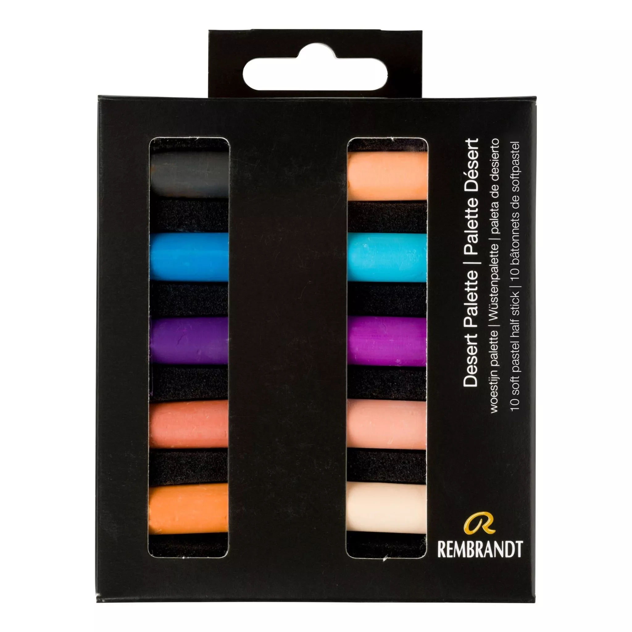 Rembrandt Soft Pastels, Desert Palette Set of 10