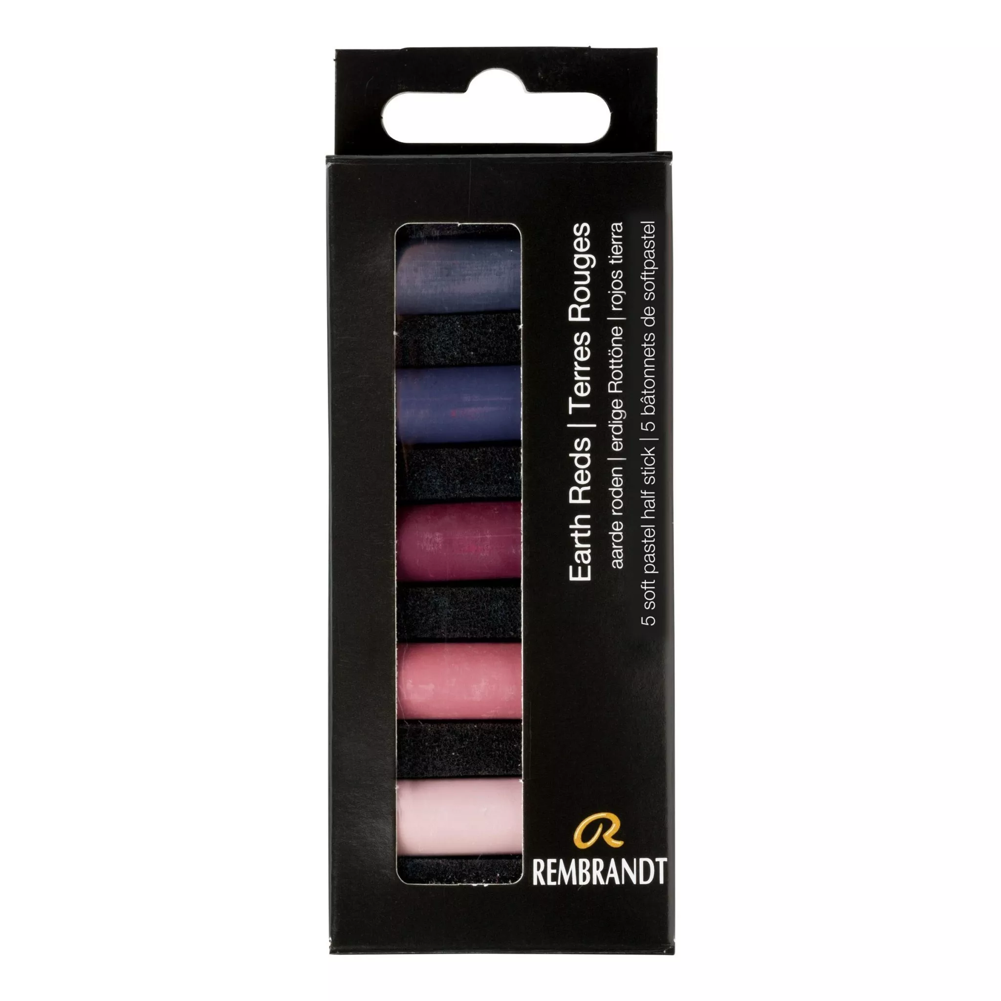 Rembrandt Soft Pastels, Earth Reds Set of 5