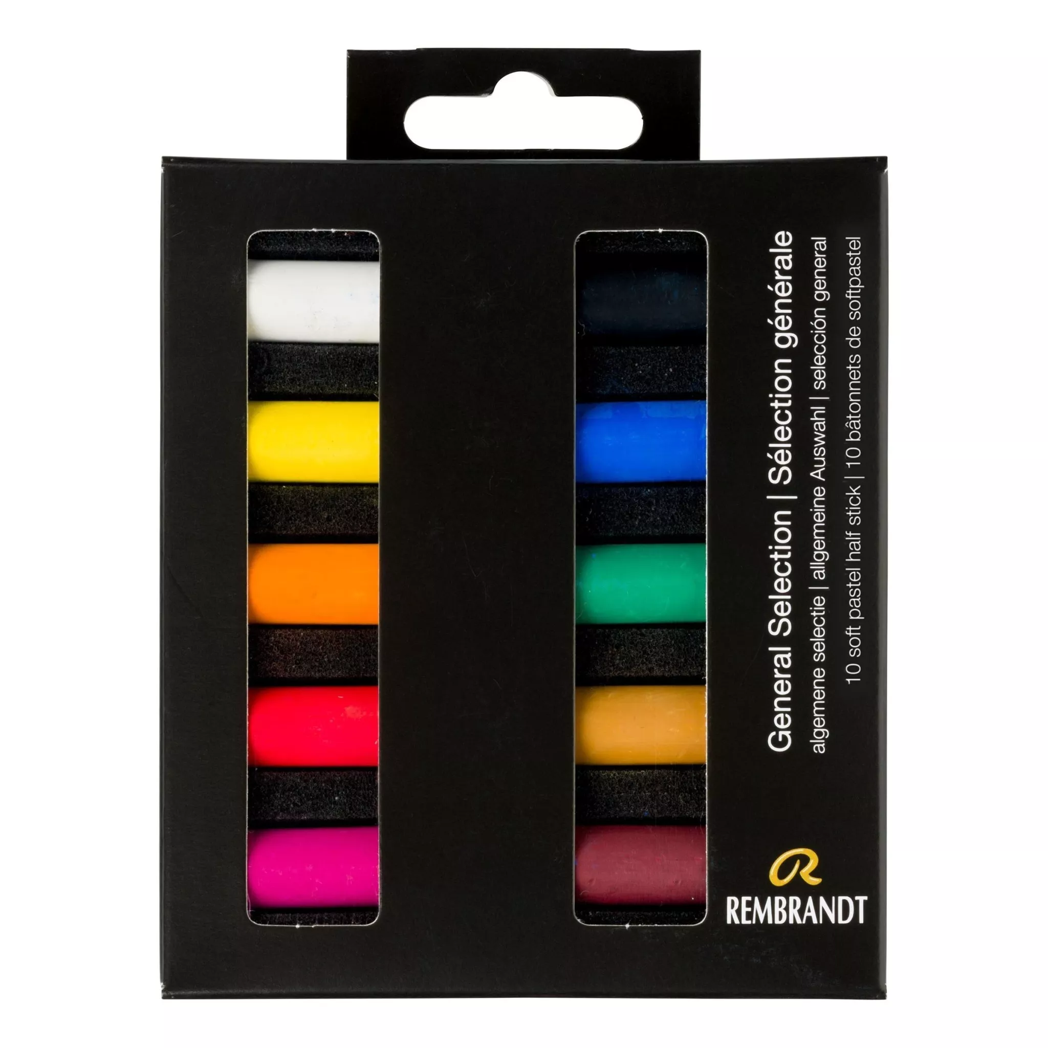 Rembrandt Soft Pastels, General Selection Set of 10