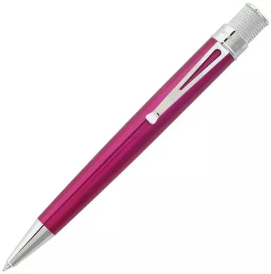 Retro 51 Tornado Rollerball Pen, Magenta