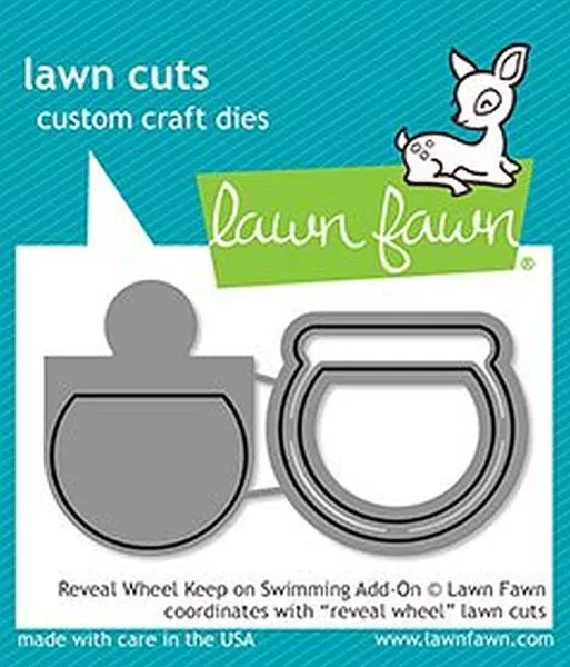 Reveal Wheel Keep on Swimming Add-On - Lawn Cuts