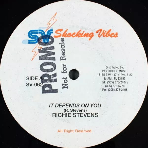 Richie Stephens - It Depends On You (12")