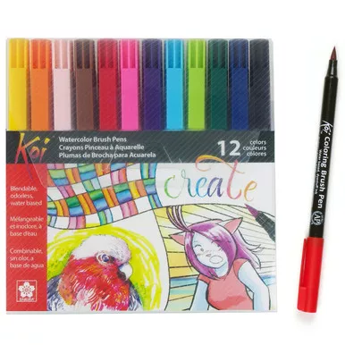 Sakura Koi Watercolor Brush Pen Sets