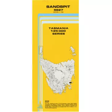 Sandspit 1:25k Topo Map