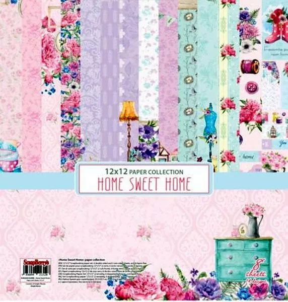 ScrapBerry´s - Home Sweet Home - 12"x12"