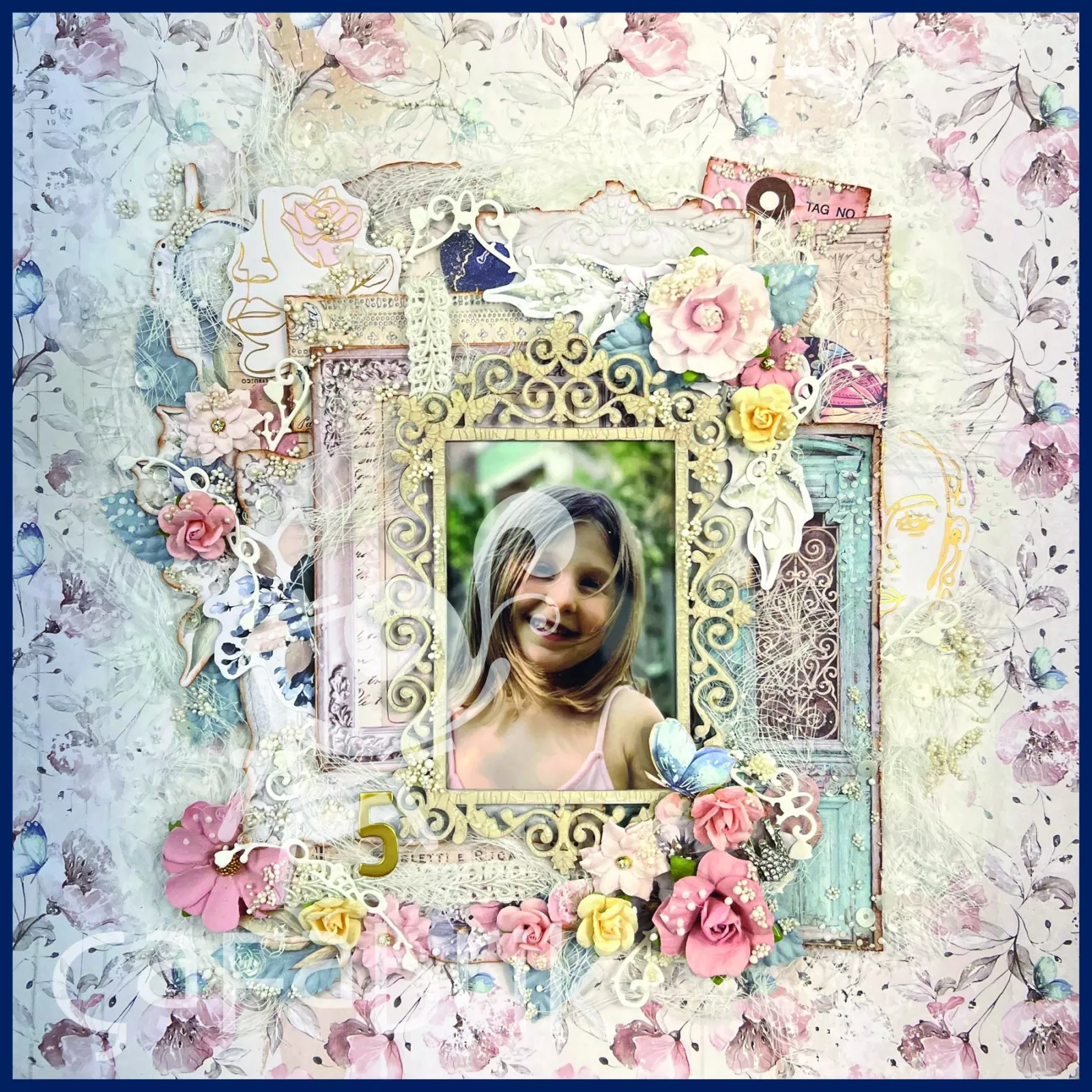 Scrapbooking Kit Fall 2022 - Pages 5 & 6 two classes