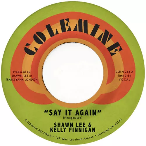 Shawn Lee - Say It Again / Harpsichord Rock (Clear) 7"