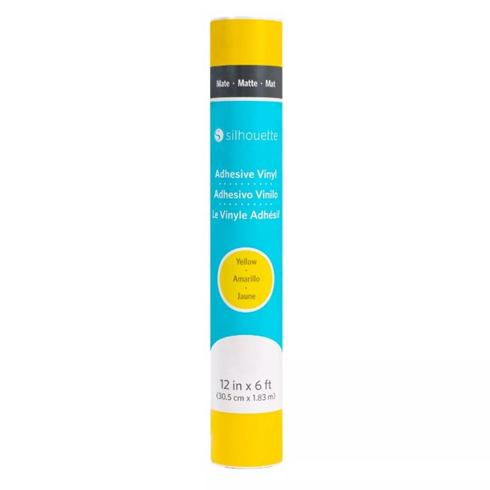 Silhouette • Removable Adhesive Vinyl 12"x72" Matte Yellow