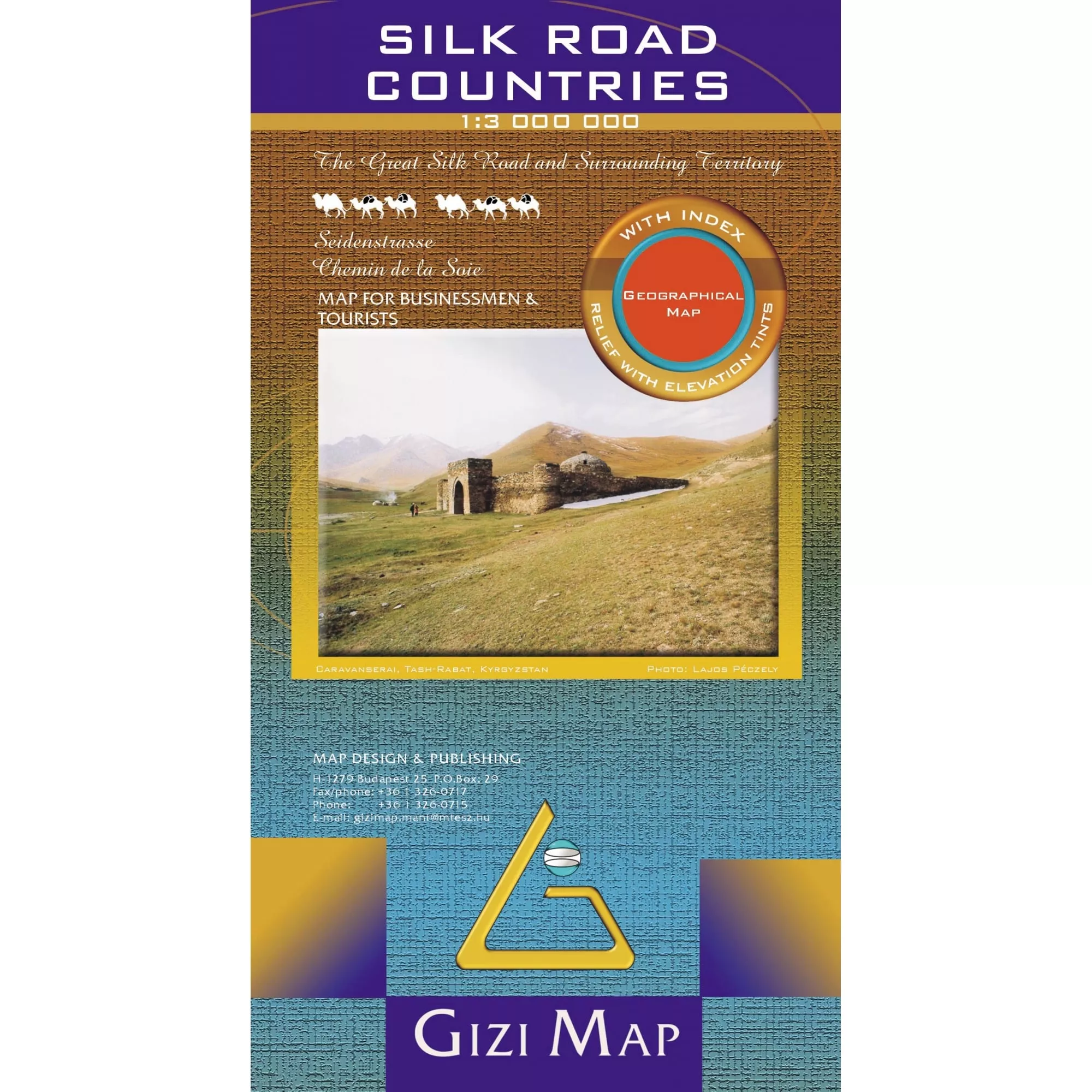Silk Road Countries Map