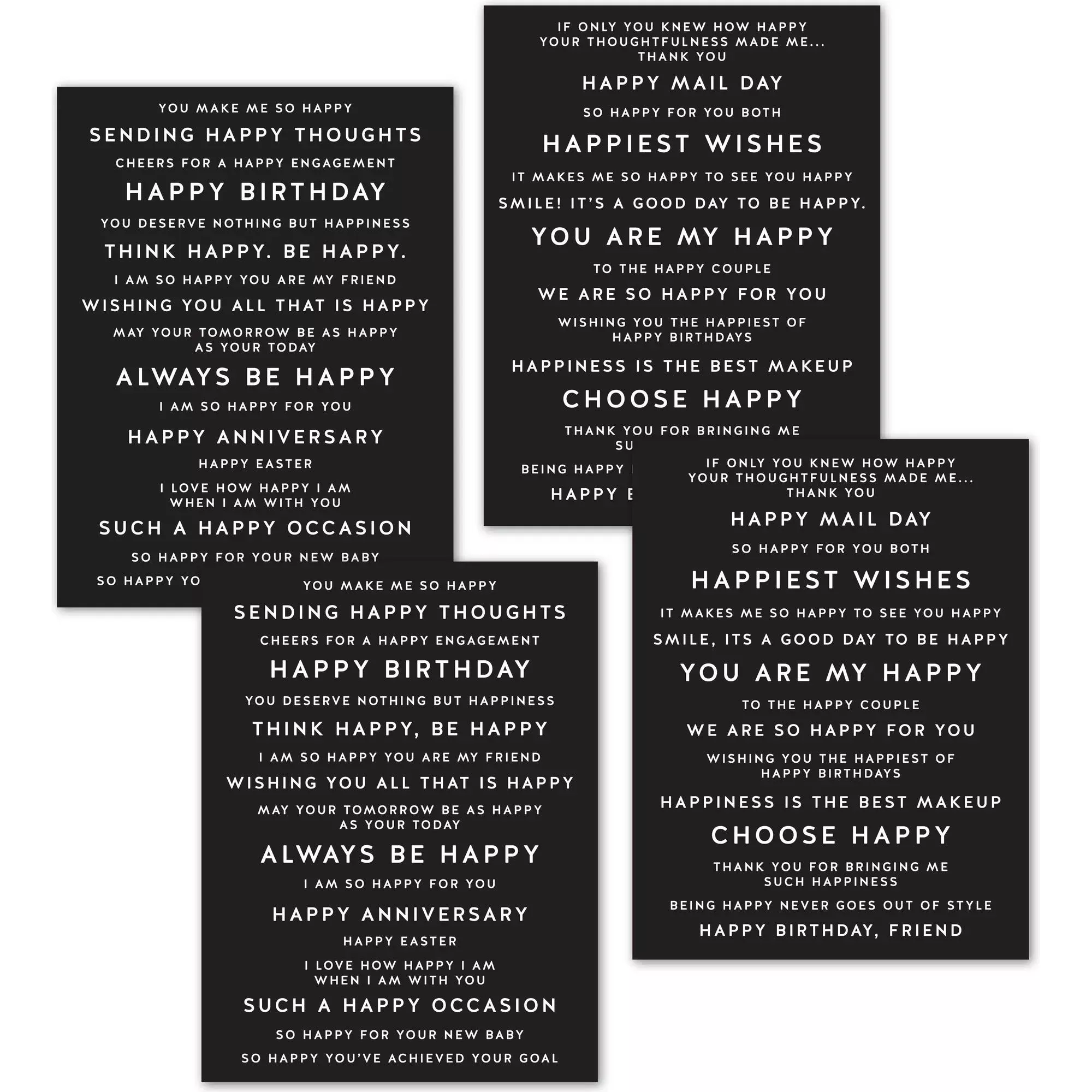 Simon Says Stamp SENTIMENT STRIPS ALL THINGS HAPPY sssg131013