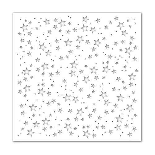 Simon Says Stamp Stencil SCATTERED STARS ssst121506