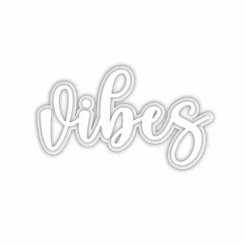 Simon Says Stamp VIBES Wafer Dies sssd112245 *