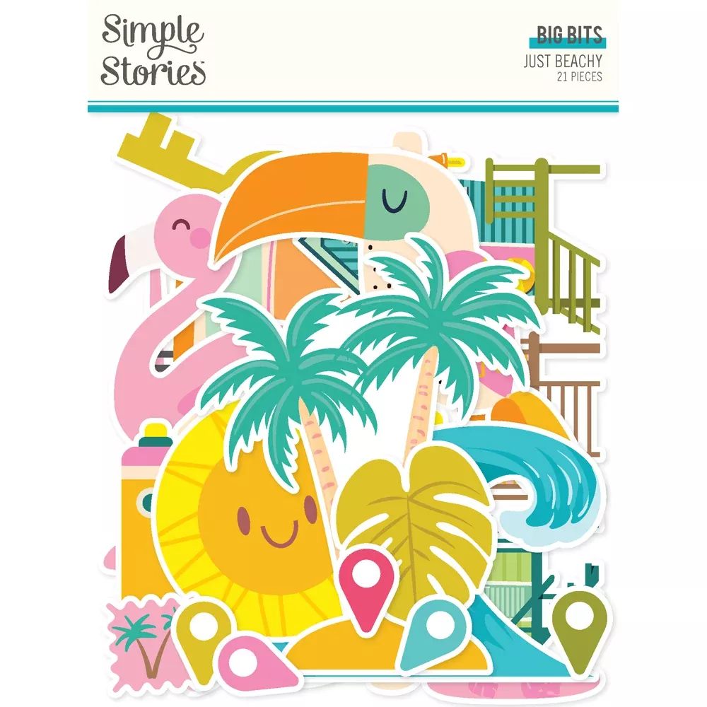 Simple Stories Big Bits - Just Beachy, JBY22322