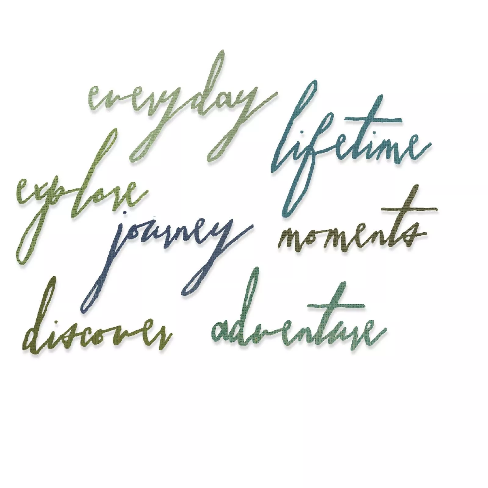 Sizzix • Handwritten Journey by Tim Holtz