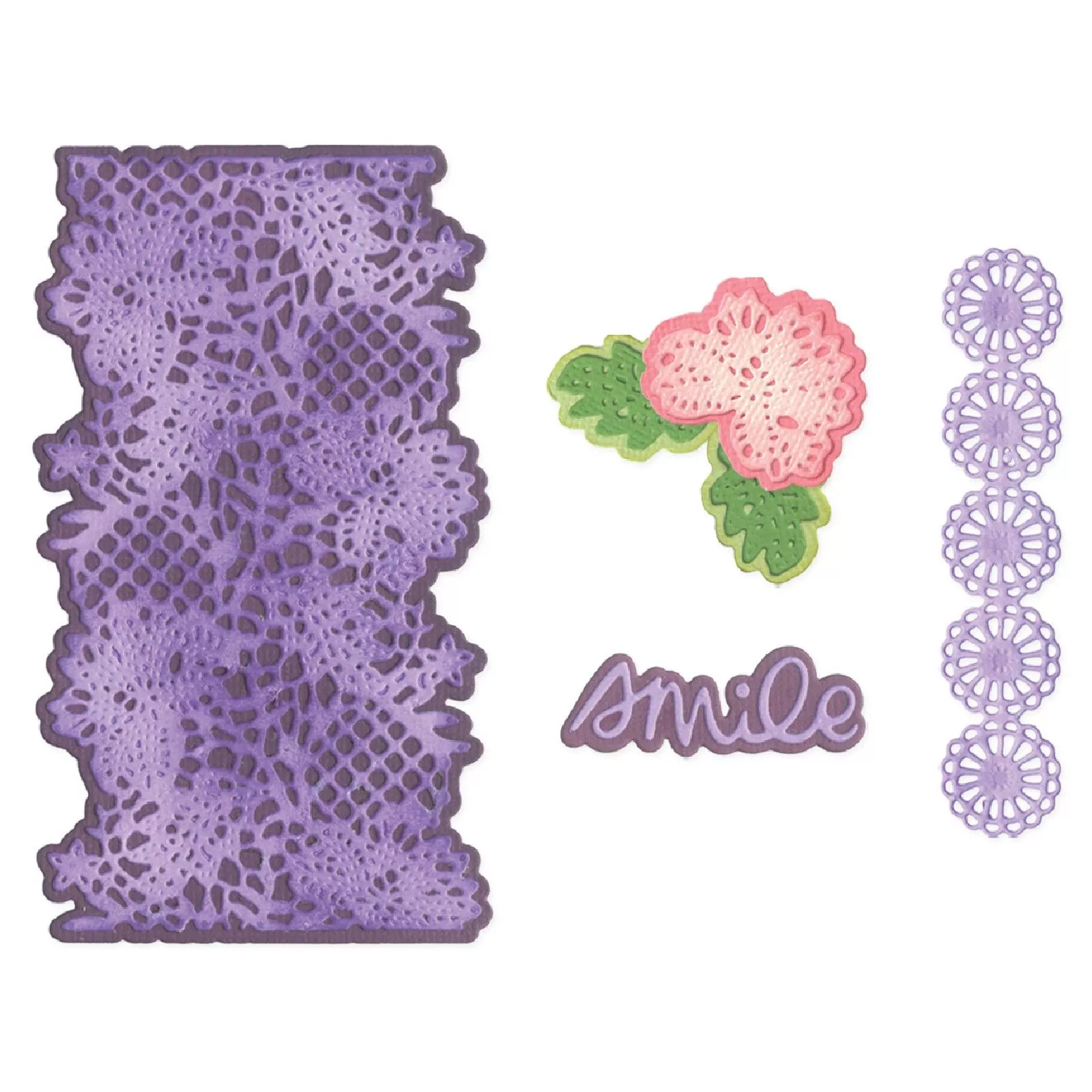Sizzix • Thinlits Dies Lovely Lace by Vicki Boutin 11pcs