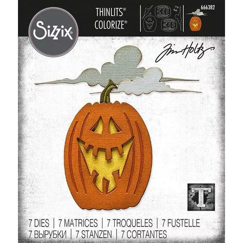 Sizzix - Tim Holtz - Thinlits Dies - Edison Colorize