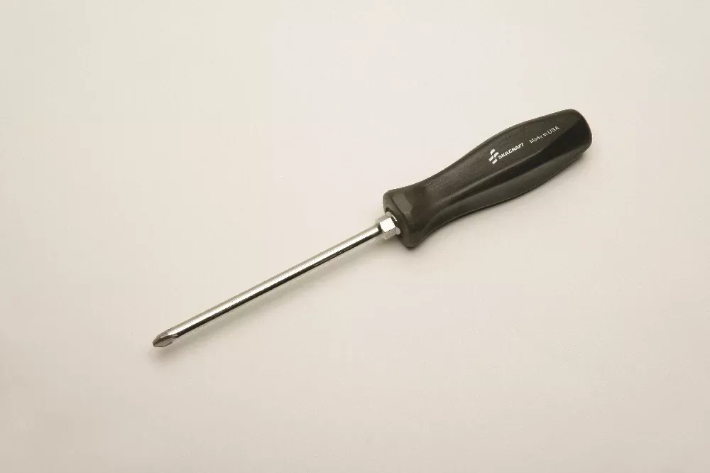 SKILCRAFT Pro-Grade Screwdriver, #3 Phillips Head, 6", 1 Each