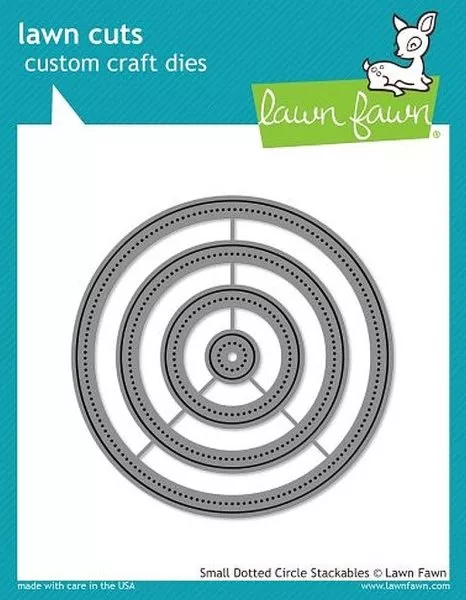 Small Dotted Circle Stackables - Lawn Cuts