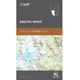 South West Tasmania Topographic Map