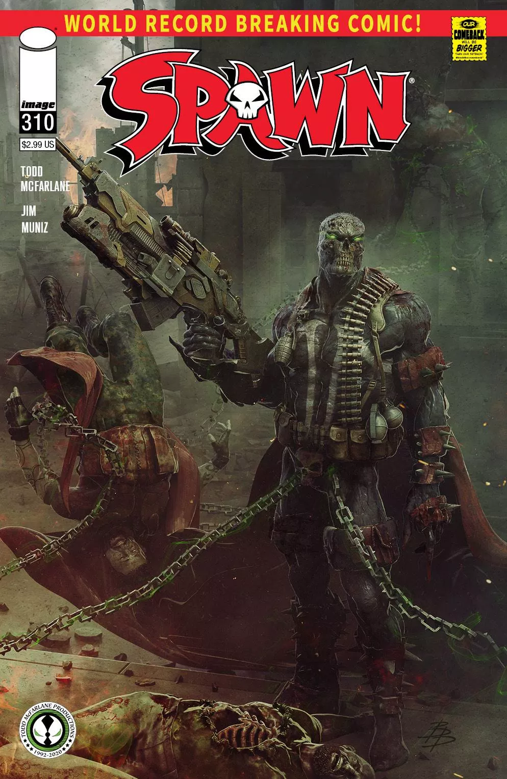 Spawn #310 C Bjorn Barends Variant (09/30/2020) Image