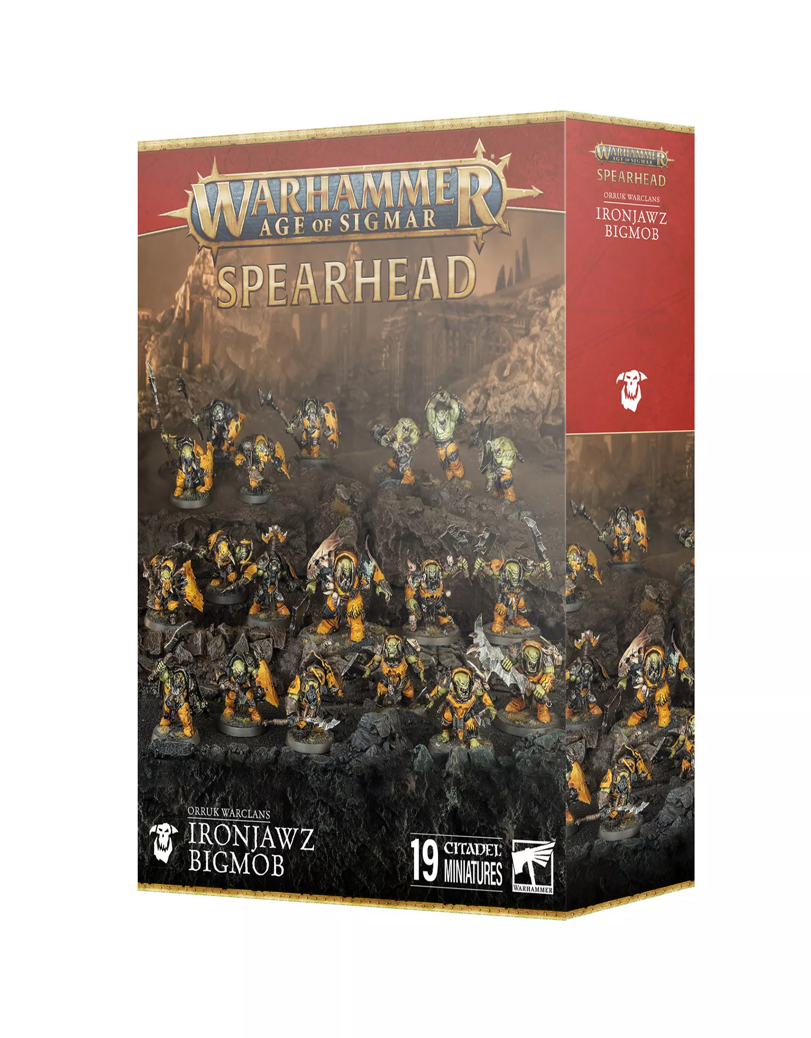 Spearhead Orruck Warclans Ironjawz Bigmob