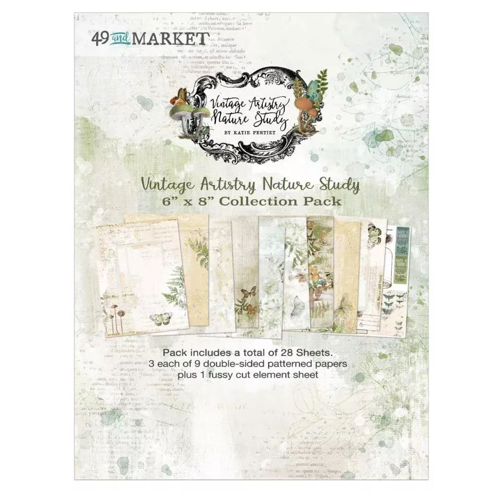 Specialty Paper: 49 And Market Collection Pack 6"X8"-Nature Study