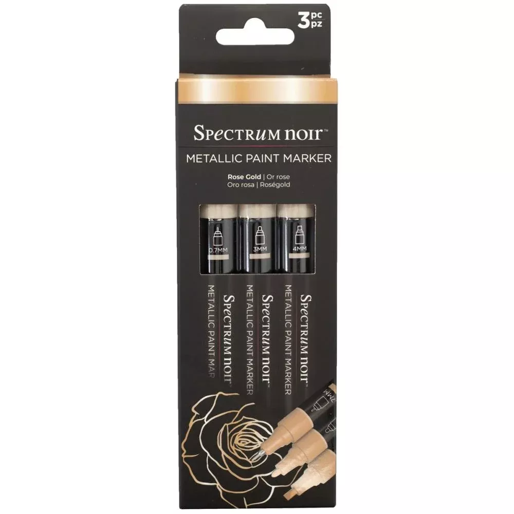 Spectrum Noir - Metallic Paint Marker 3/Pkg (various colors)