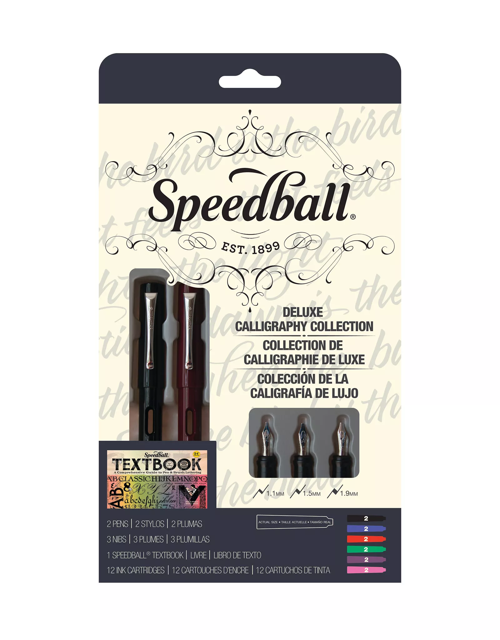 Speedball Calligraphy Fountain Pen Deluxe Set