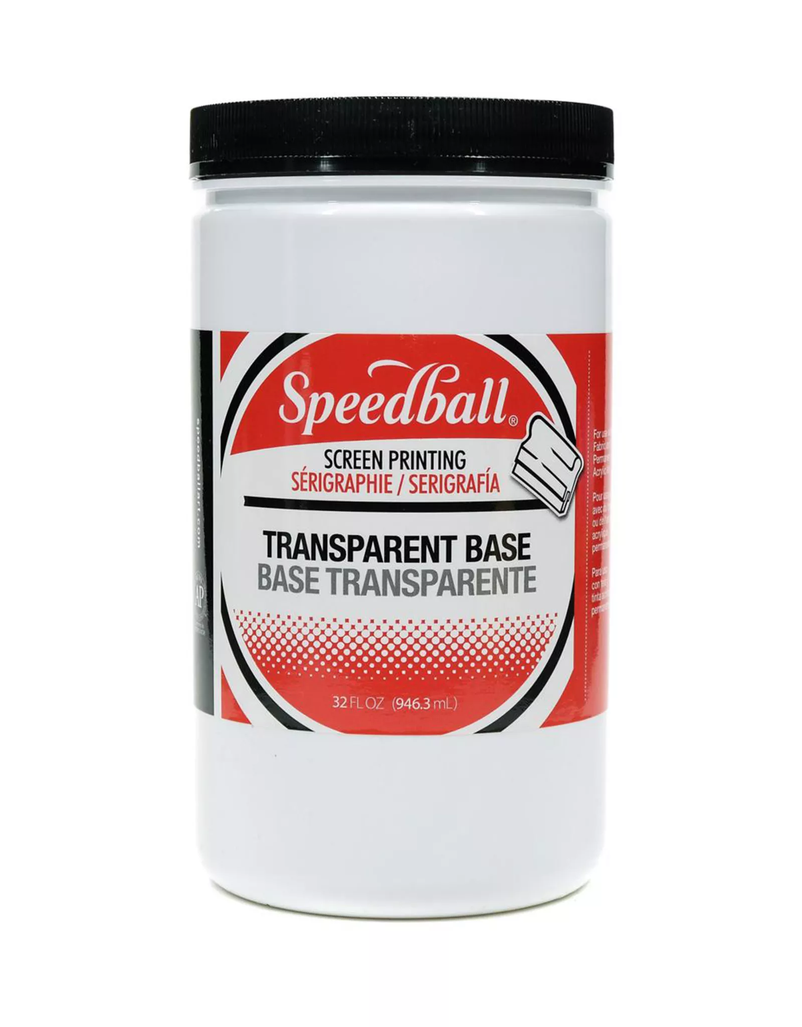 Speedball Screen Printing, Transparent Base, 32oz